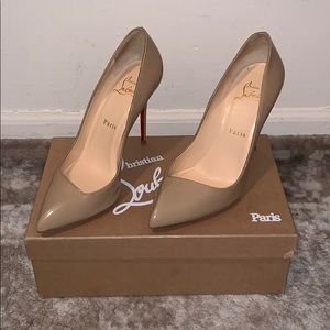 Christian Louboutin Corneille Nude Heels